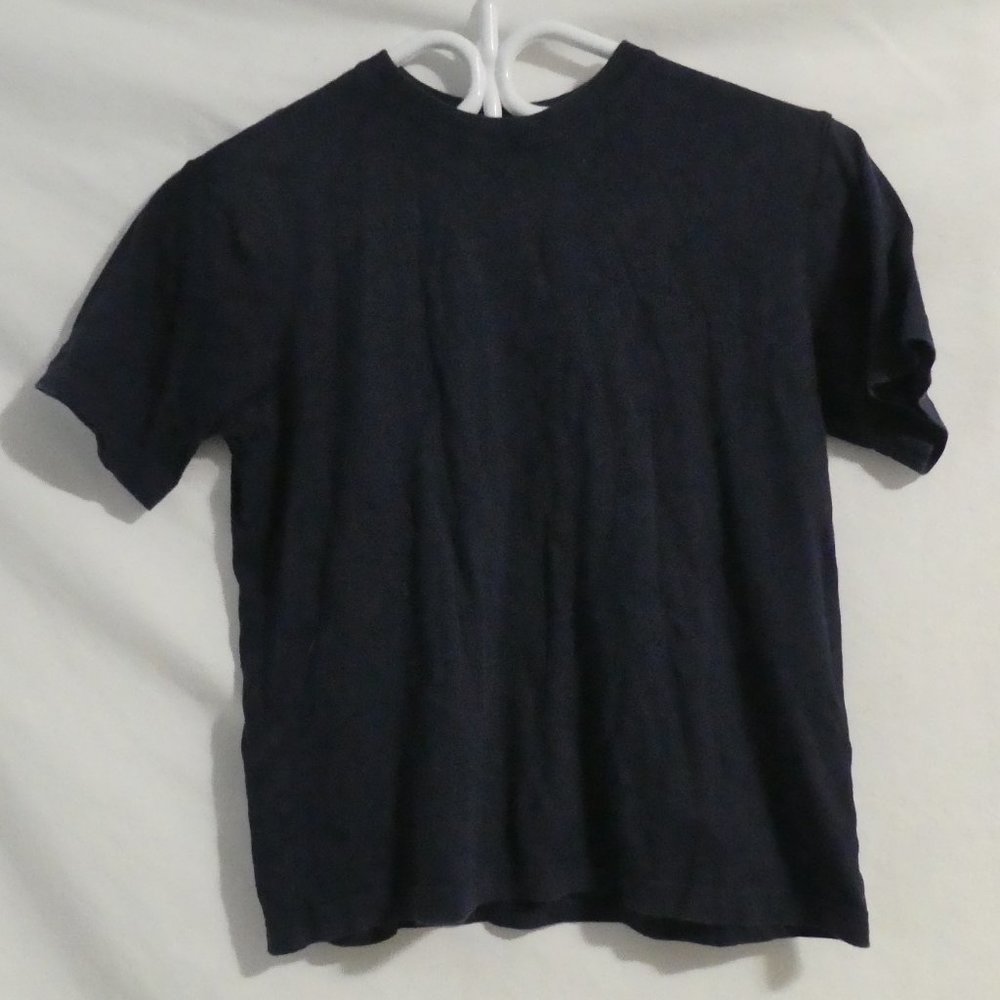 Casual Navy Blue T-Shirt